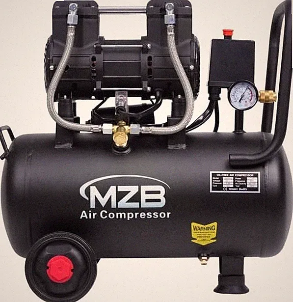 6.4 Gallon Ultra Quiet Air Compressor 110V for Spray Painting & Auto Repair 70db