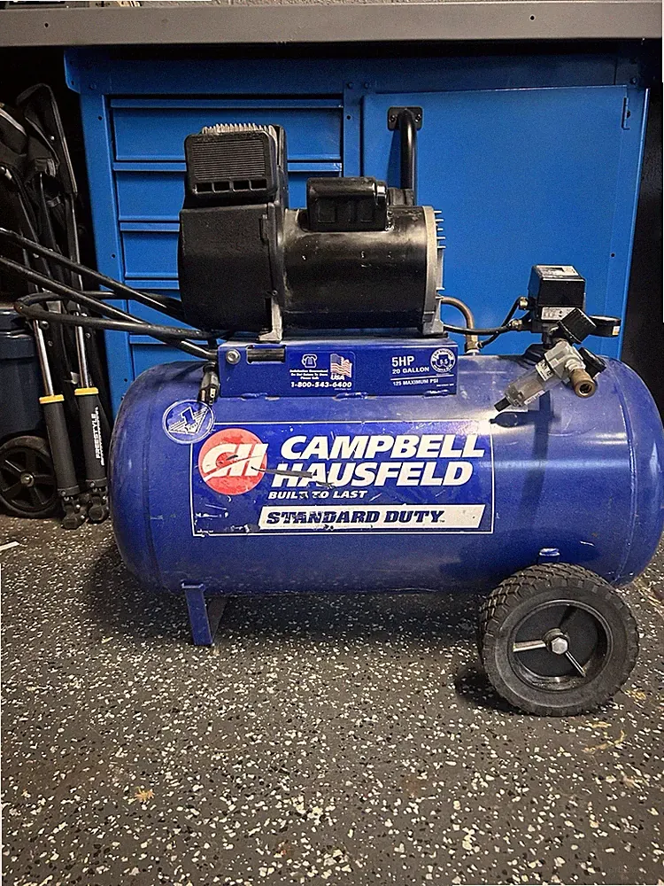 Campbell Hausfeld 20 Gallon Air Compressor – Heavy Duty (5HP)